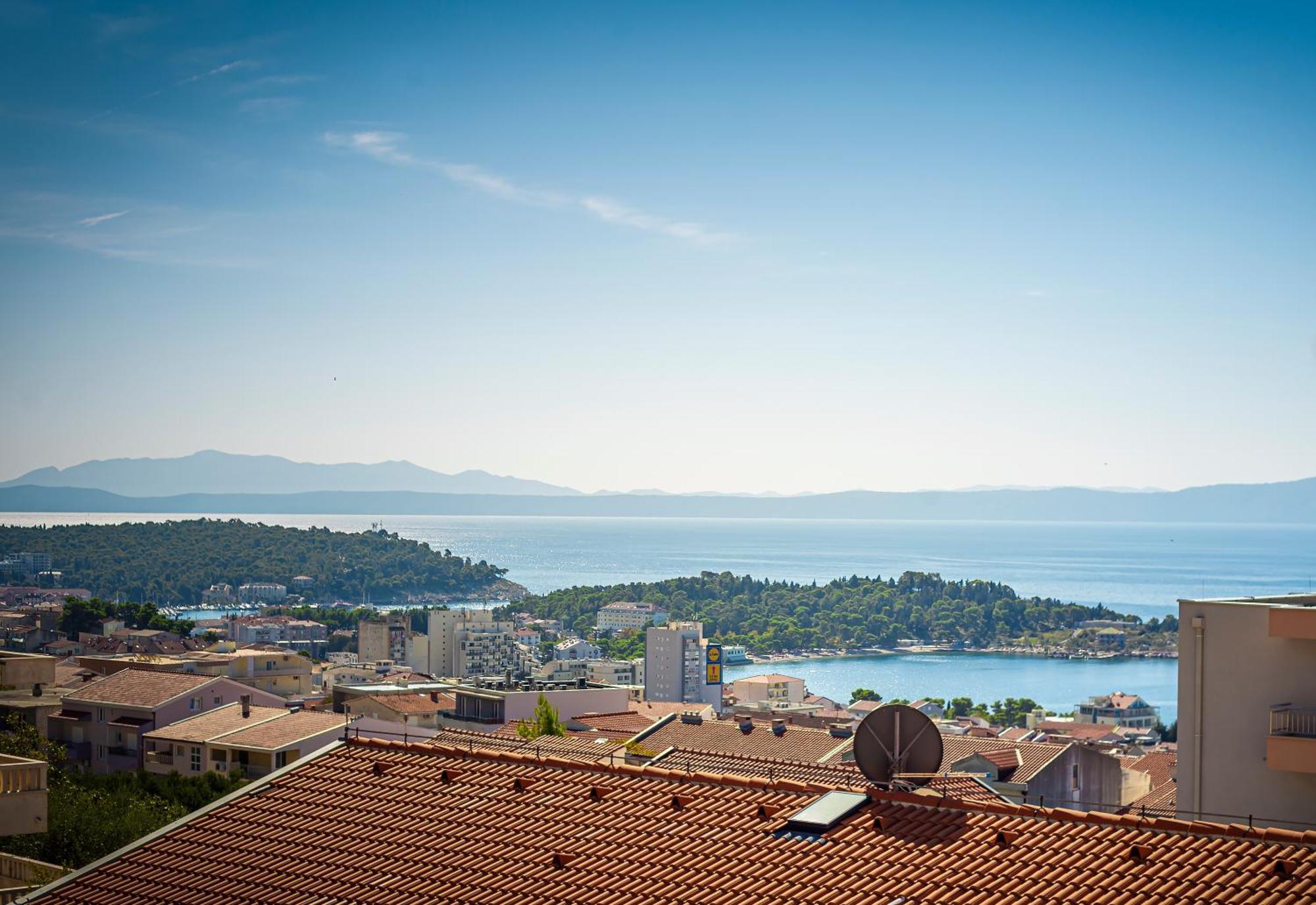 Apartment Anita With Amazing Sea View Макарська Екстер'єр фото